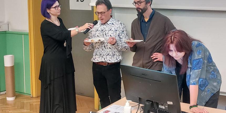 Utrinek z letošnjega Anglističnega dne (foto: Andreja Drašler)
